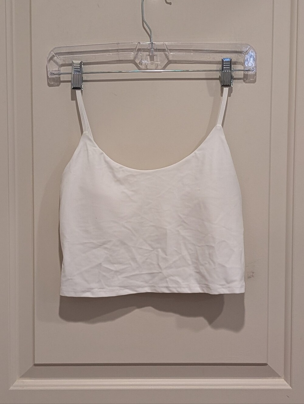 Body Glove White Swim Bikini Crop Top Size Medium